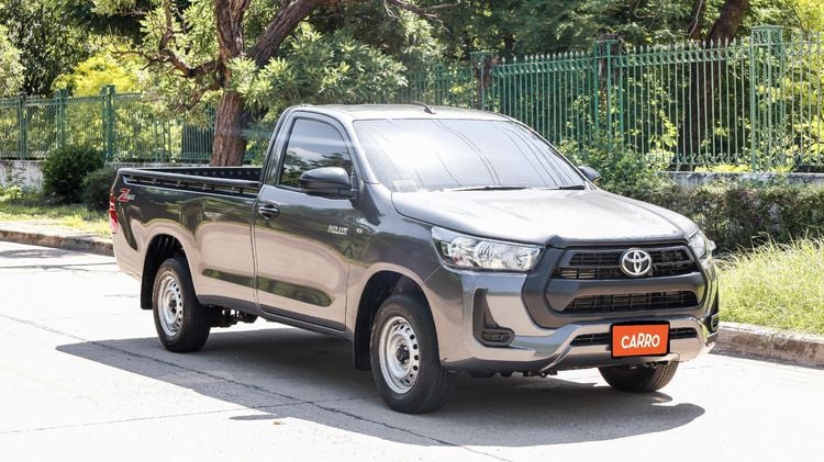 Toyota Hilux Revo 2023 2.8 ENTRY STANDARD CAB Pickup ดีเซล ไม่ติดแก๊ส เกียร์ธรรมดา เทา รูปที่ 1