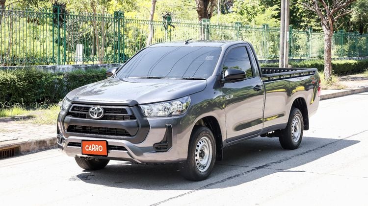 Toyota Hilux Revo 2023 2.8 ENTRY STANDARD CAB Pickup ดีเซล ไม่ติดแก๊ส เกียร์ธรรมดา เทา รูปที่ 3