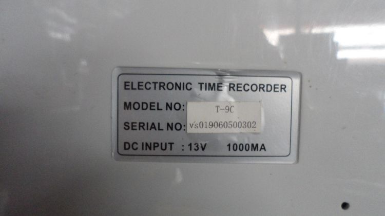 NEO CAL เครื่องตอกบัตรหน้าจอแบบเข็ม รุ่น T-9C รูปที่ 7