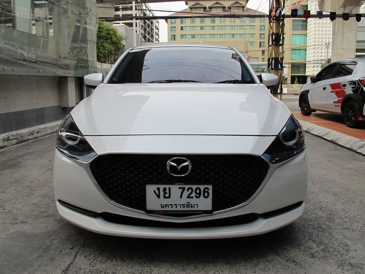Mazda Mazda 2 2023 1.3 C Sedan เบนซิน ไม่ติดแก๊ส เกียร์อัตโนมัติ ขาว รูปที่ 3
