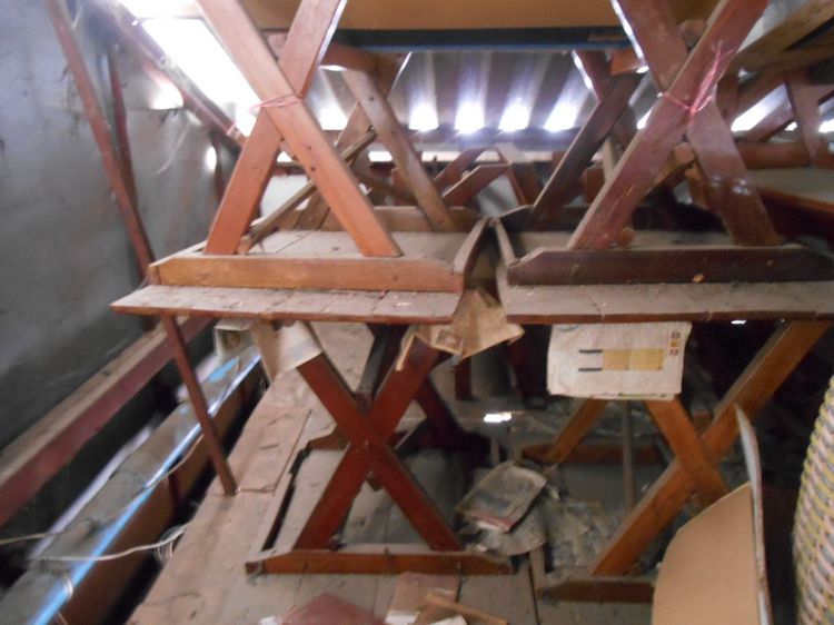 โต๊ะเก้าอี้ โต๊ะอาหาร 8 ที่นั่ง ไม้จริง รูปที่ 4