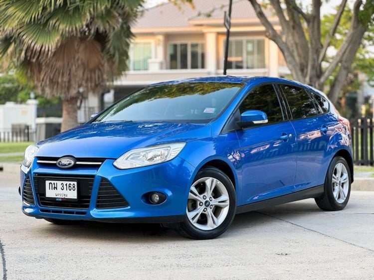 Ford Focus 2012 1.6 Trend Utility-car เบนซิน ไม่ติดแก๊ส เกียร์อัตโนมัติ น้ำเงิน รูปที่ 1