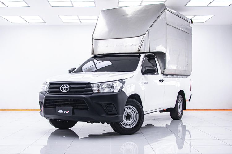Toyota Hilux Revo 2019 2.4 J Pickup ดีเซล ไม่ติดแก๊ส เกียร์ธรรมดา ขาว รูปที่ 4