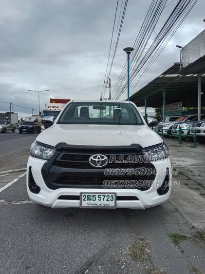 Toyota Hilux Revo 2016 2.4 E Pickup ดีเซล ขาว รูปที่ 1