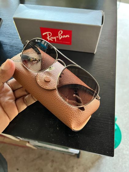 แว่นตากันแดด RayBan Italy รุ่น RB 3613D 004 73 มือ 2 สภาพสวย รูปที่ 6