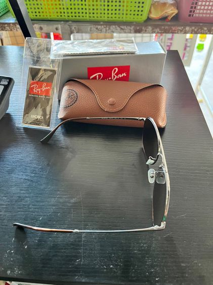 แว่นตากันแดด RayBan Italy รุ่น RB 3613D 004 73 มือ 2 สภาพสวย รูปที่ 11