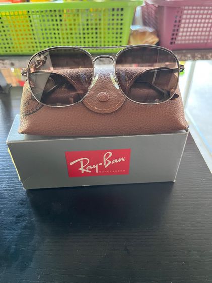 แว่นตากันแดด RayBan Italy รุ่น RB 3613D 004 73 มือ 2 สภาพสวย รูปที่ 2