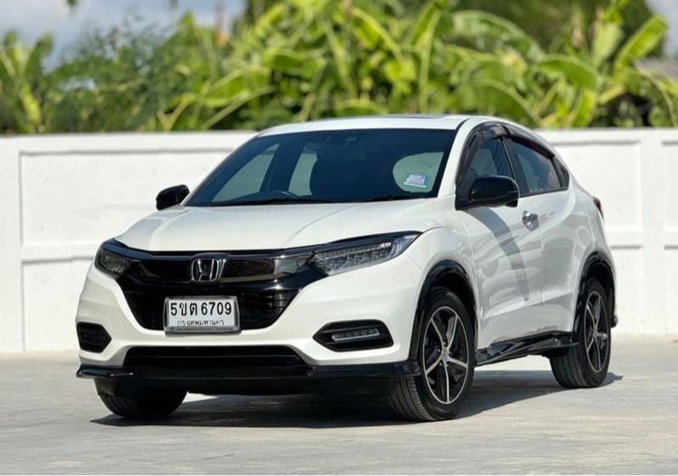 Honda HR-V 2018 1.8 RS Utility-car เบนซิน ไม่ติดแก๊ส เกียร์อัตโนมัติ ขาว รูปที่ 1