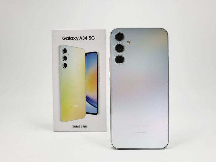 256 GB  Samsung Galaxy A34 5G  256GB Silver 