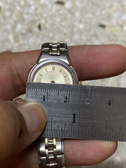 นาฬิกายี่ห้อ CITIZEN   EXZEED ควอทซ์ แท้มือสอง สายยาวประมาณ 16 เซนติเมตร  850฿  รูปที่ 6