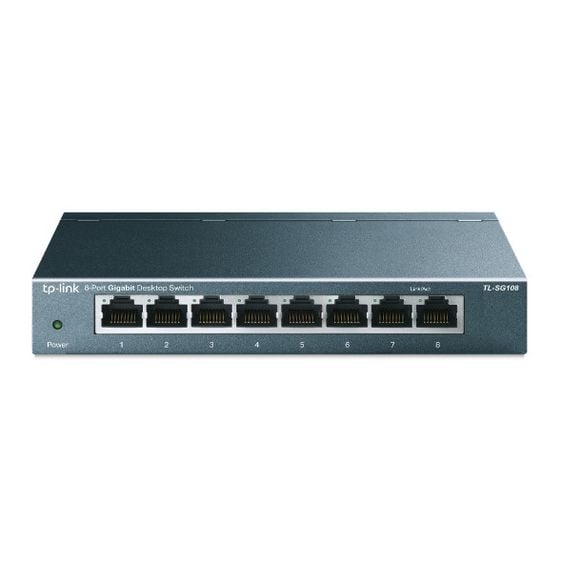 อุปกรณ์เครือข่าย Gigabit Switching Hub 8 Port TP-LINK TL-SG108 (7")