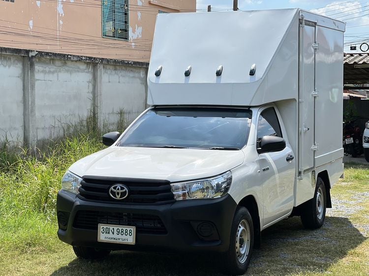 Toyota Hilux Revo 2019 2.4 J Pickup ดีเซล ไม่ติดแก๊ส เกียร์ธรรมดา ขาว รูปที่ 3