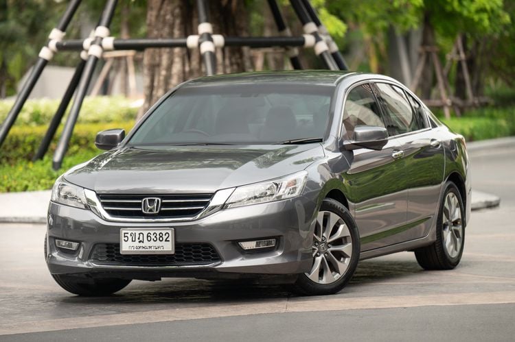 Honda Accord 2013 2.4 EL i-VTEC Sedan เบนซิน ไม่ติดแก๊ส เกียร์อัตโนมัติ เทา