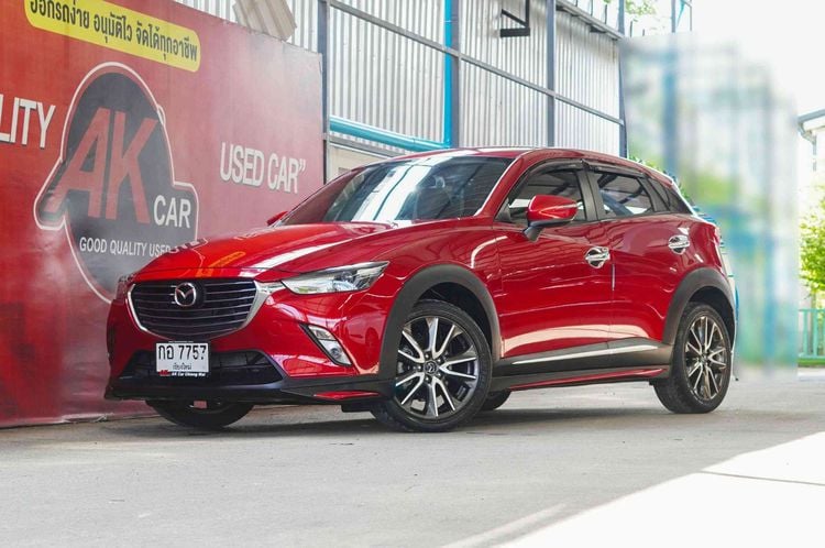 Mazda CX-3 2017 2.0 C Sedan เบนซิน เกียร์อัตโนมัติ แดง