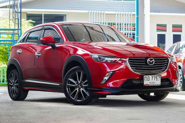 Mazda CX-3 2017 2.0 C Sedan เบนซิน เกียร์อัตโนมัติ แดง รูปที่ 3