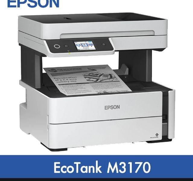 Epson Printer Eco Tank M3170 พร้อมหมึกแท้ ลดพิเศษถูกสุด