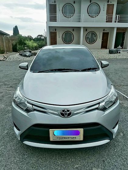 Toyota Vios 2017 1.5 E Sedan เบนซิน LPG เกียร์อัตโนมัติ เทา