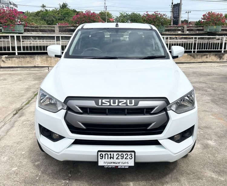 Isuzu D-MAX 2020 1.9 S Pickup ดีเซล ไม่ติดแก๊ส เกียร์ธรรมดา ขาว