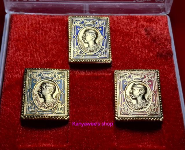 เหรียญแสตมป์ ร.5 หลัง หลวงพ่อคูณ ปริสุทโธ รุ่น ปริสุทโธ ตอกโค้ดคูณ ปี 2536 ครบชุด 3 เหรียญ รูปที่ 11