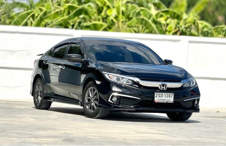 Honda Civic 2021 1.8 EL i-VTEC Sedan เบนซิน ไม่ติดแก๊ส เกียร์อัตโนมัติ ดำ