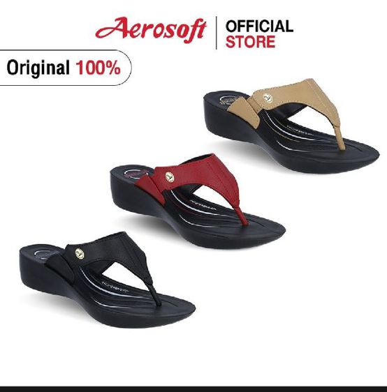 Aerosoft รองเท้าแตะผู้หญิงสวมแอโร่ซอฟรุ่น LC3802 ไซส์ 35-41 รูปที่ 4