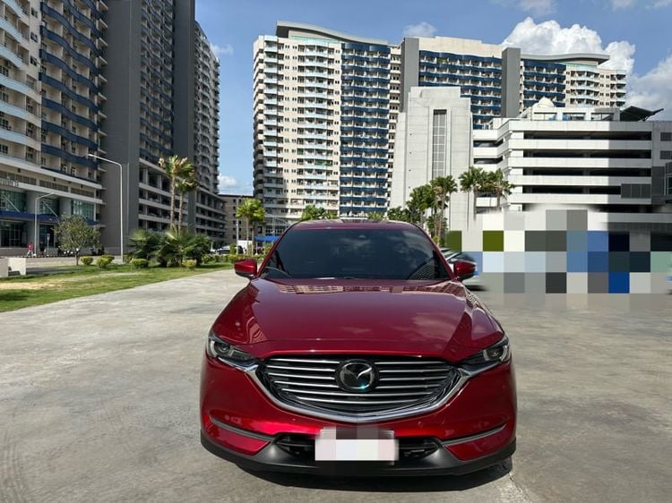Mazda CX-8 2019 2.5 SP เบนซิน เกียร์อัตโนมัติ แดง