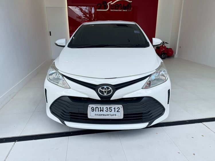 Toyota Vios 2020 1.5 Entry Sedan เบนซิน ไม่ติดแก๊ส เกียร์อัตโนมัติ ขาว รูปที่ 2