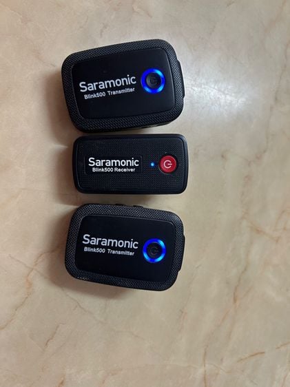 Saramonic Blink 500 B2 ไมโครโฟนไร้สาย เสียงคมชัด ขนาดเล็กกระทัดรัด สำหรับกล้องและสมาร์ทโฟน รูปที่ 1