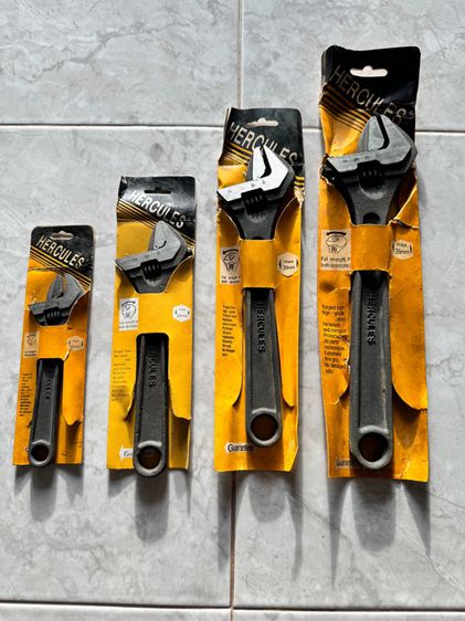 ประแจเลื่อน 6”   8“   10”  12“ งานเก่ายุโรป รูปที่ 4