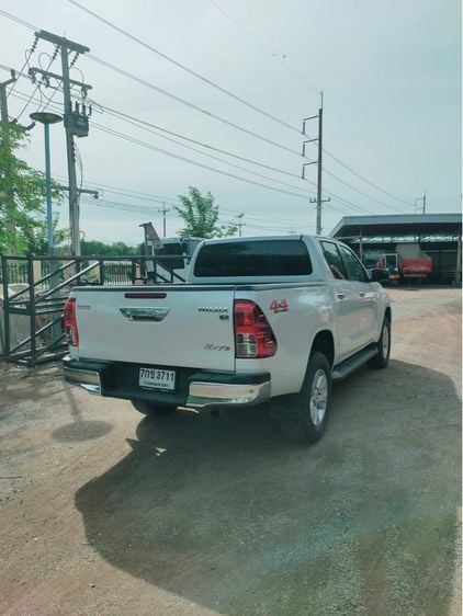 Toyota Hilux Revo 2018 2.8 G 4WD Pickup ดีเซล ไม่ติดแก๊ส เกียร์อัตโนมัติ ขาว รูปที่ 4