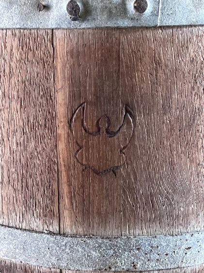 ถังข้าวสาร ถังไม้ สุ่ยล้ง 10ลิตรโบราณเก่าสะสม รูปที่ 4