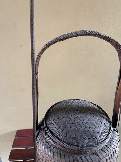 ตะกร้าจีน ฉีน้า โบราณเก่าสะสมB3 รูปที่ 14