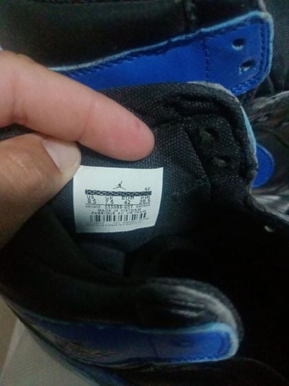 Nike รองเท้าผ้าใบ หนัง PU UK 8.5 | EU 42 2/3 | US 9 น้ำเงิน รองเท้าสวยๆ มือสอง