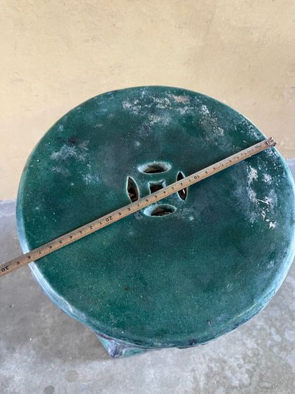 กี่ เคลือบเขียว โบราณเก่าสะสม รูปที่ 11