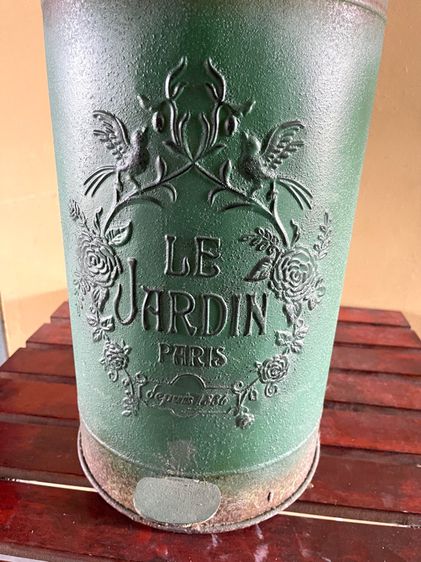 ถังขยะ PARIS เก่าสะสม รูปที่ 2