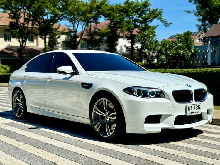 BMW M5 2014 4.4 Sedan เบนซิน ไม่ติดแก๊ส เกียร์อัตโนมัติ ขาว