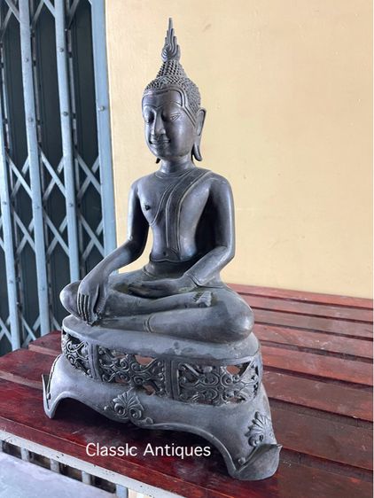 พระพุทธรูปทองเหลืองสะสมA1 รูปที่ 3