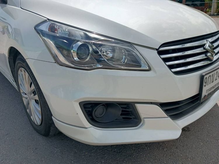 Suzuki Ciaz 2019 1.2 Gl Plus Sedan เบนซิน ไม่ติดแก๊ส เกียร์อัตโนมัติ ขาว รูปที่ 2