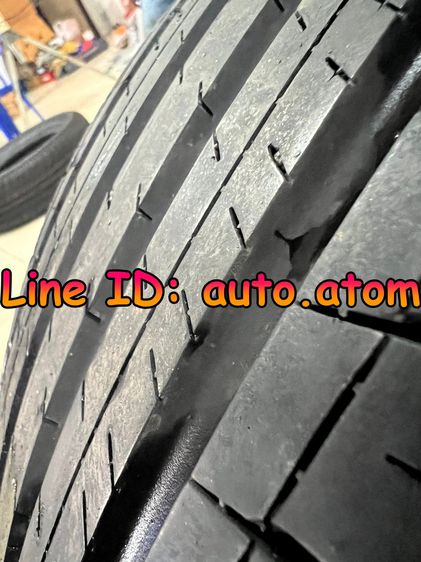 ขาย ยาง Dunlop 215-55-16 (EC300) ป้ายแดง ปี 19 รูปที่ 3