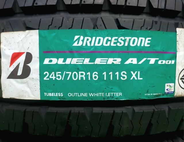 Bridgestone AT 245 70 16 ปี22 ยางใหม่ค้างปี ประกันบวม 2 ปี ใส่ฟรี-ส่งฟรี(เก็บเงินปลายทาง)ชุดละ 12990.-NET รูปที่ 3
