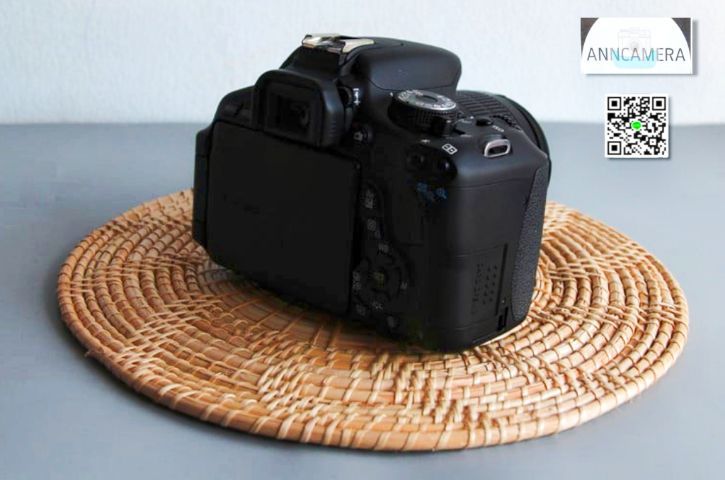 Canon 600d Lens18-55mm มือสองสภาพสวย หน้าจอพับได้ อุปกรณ์ครบพร้อมใช้งาน รูปที่ 3