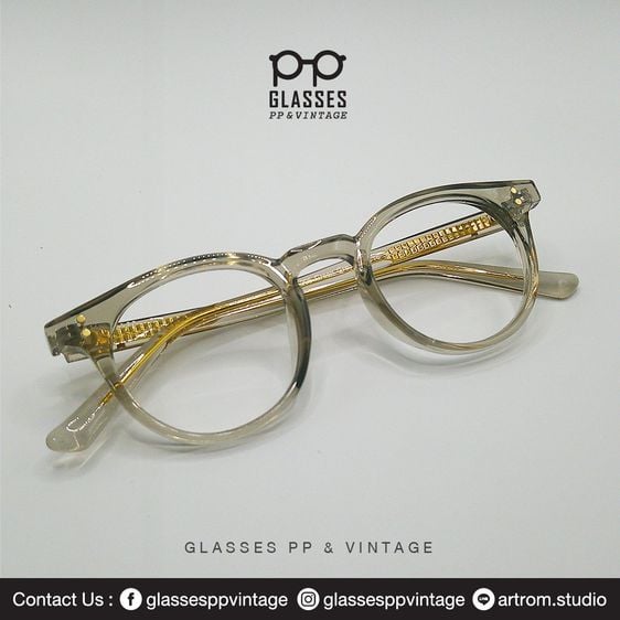 แว่นสายตา 350฿ ส่งฟรี เฉพาะกรอบแว่นตา ทรงสวยสไตล์วินเทจ ใช้ตัดเลนส์สายตาได้ มือหนึ่ง(ยังไม่ผ่านการใช้งาน)