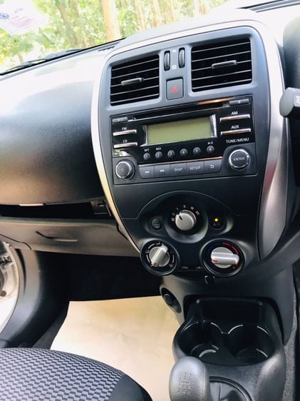Nissan March 2018 1.2 E Sedan เบนซิน ไม่ติดแก๊ส เกียร์ธรรมดา เทา รูปที่ 1
