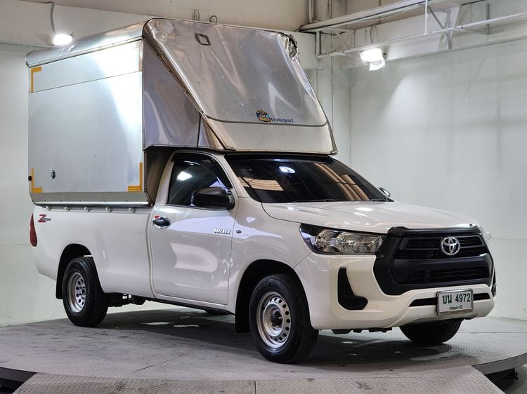 Toyota Hilux Revo 2022 2.4 Entry Pickup ดีเซล เกียร์ธรรมดา ขาว