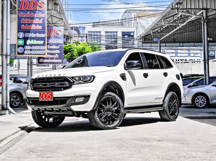 Ford Everest 2021 2.0 Titanium Sport Utility-car ดีเซล เกียร์อัตโนมัติ ขาว