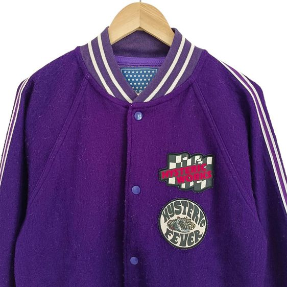 Hysteric Glamour Versity Jacket 69 SIXTY NINERS รูปที่ 4