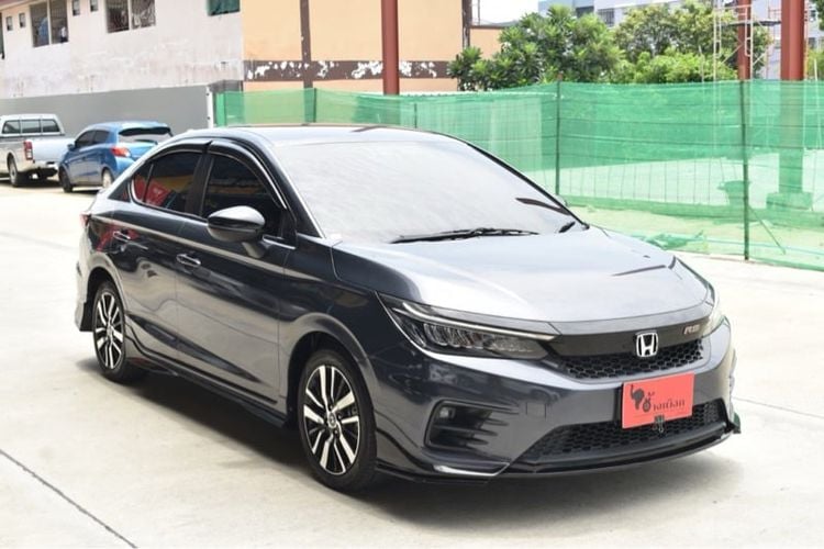Honda City 2022 1.0 RS Sedan เบนซิน ไม่ติดแก๊ส เกียร์อัตโนมัติ เทา