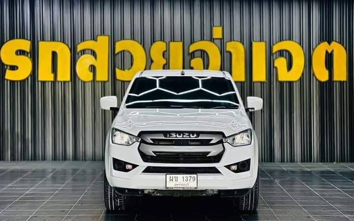 Isuzu D-MAX 2021 1.9 S Pickup ดีเซล ไม่ติดแก๊ส เกียร์ธรรมดา ขาว รูปที่ 2