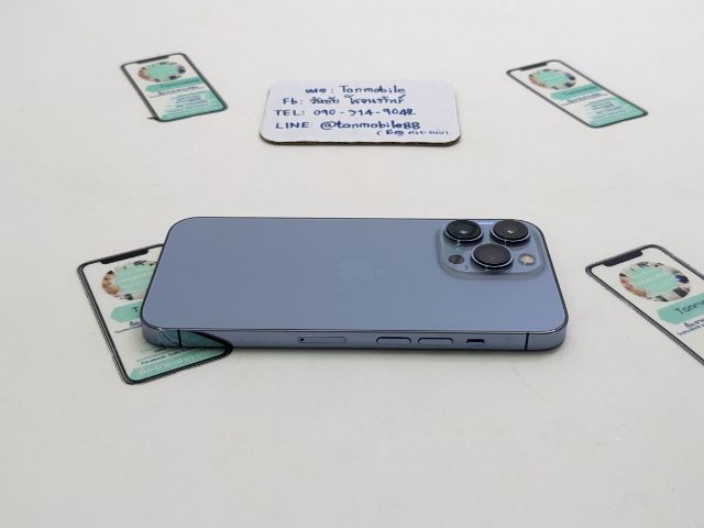 ขาย เทิร์น iPhone 13 Pro 256 Gb Blue ศูนย์ไทย สภาพสวย อุปกรณ์ครบยกกล่อง สุขภาพแบต 88 เพียง 21,990 บาท ครับ  รูปที่ 7