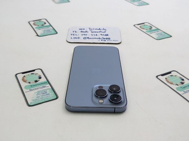 ขาย เทิร์น iPhone 13 Pro 256 Gb Blue ศูนย์ไทย สภาพสวย อุปกรณ์ครบยกกล่อง สุขภาพแบต 88 เพียง 21,990 บาท ครับ  รูปที่ 5